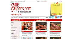 Desktop Screenshot of carnsgascons.com